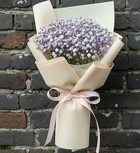 Букет цветов из:  Гипсофила в Дергаево