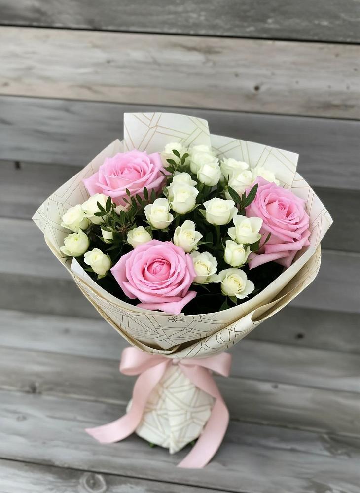Букет цветов из: Розы в Дергаево