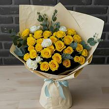 Букет цветов из:  Розы в Дергаево