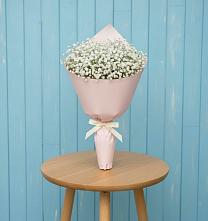 Букет цветов из:  Гипсофила в Дергаево