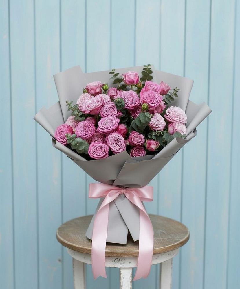 Букет цветов из: Розы в Дергаево