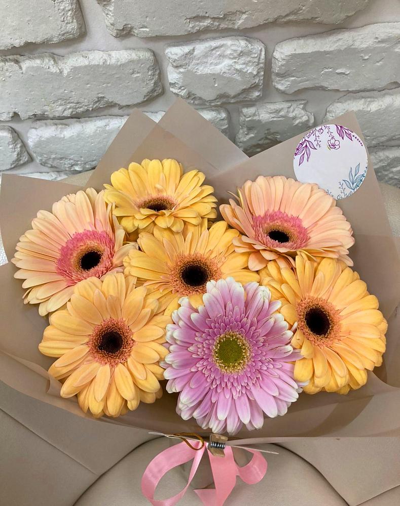 Букет цветов из: Герберы в Дергаево