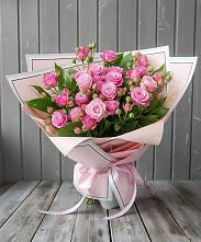 Букет Розовый кустик #REPLACE_PRED# Дергаево