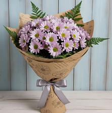 Букет цветов из:  Хризантемы в Дергаево