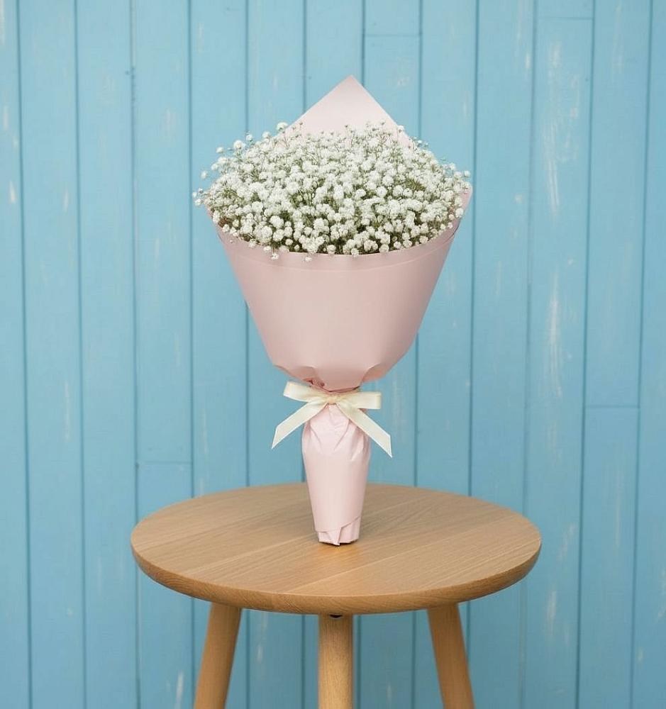 Букет цветов из: Гипсофила в Дергаево