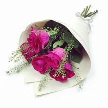 Букет цветов из:  Розы в Дергаево
