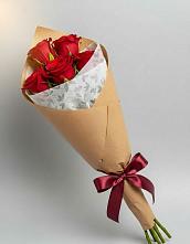 Букет цветов из:  Розы в Дергаево