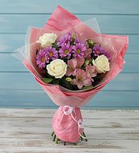 Букет цветов из:  Герберы #REPLACE_PRED# Дергаево