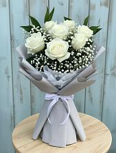 Букет цветов из:  Розы в Дергаево