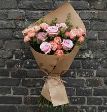 Букет цветов из:  Розы в Дергаево
