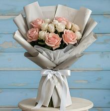 Букет цветов из:  Розы в Дергаево