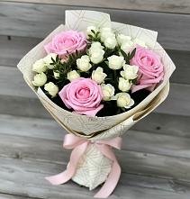 Букет цветов из:  Розы в Дергаево