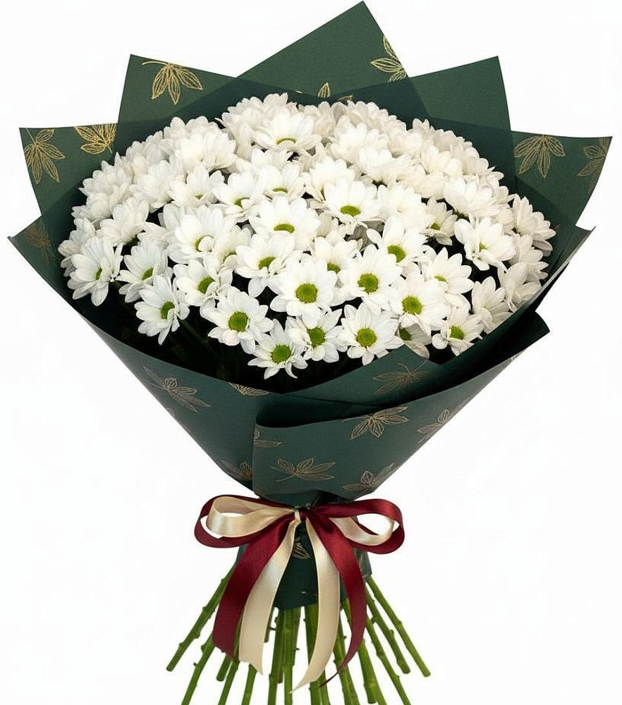 Букет цветов из: Хризантемы в Дергаево