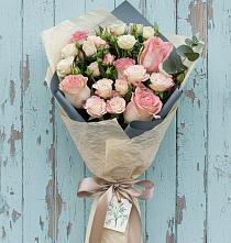 Букет цветов из:  Розы в Дергаево