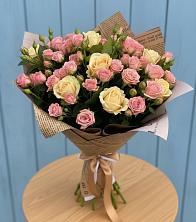 Букет цветов из:  Розы в Дергаево