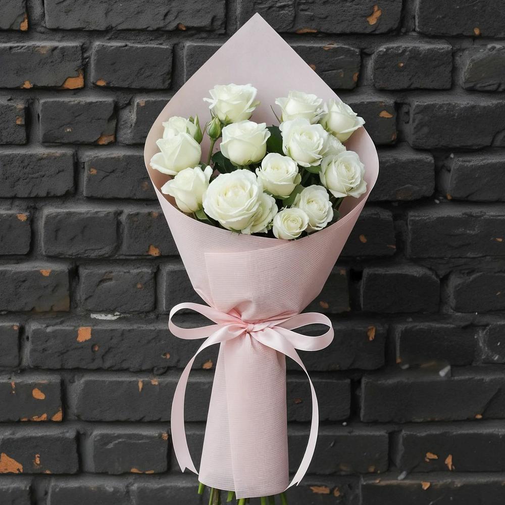 Букет цветов из: Розы в Дергаево