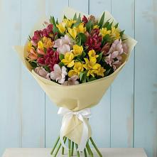 Букет цветов из:  Альстромерии в Дергаево