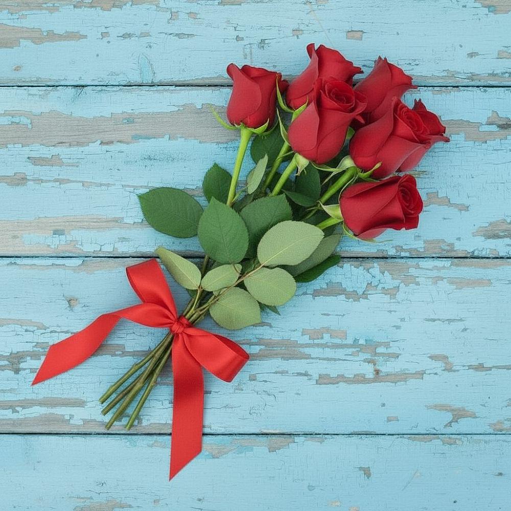 Букет Красные розы в Дергаево