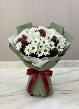 Букет цветов из:  Хризантемы в Дергаево