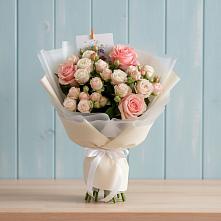 Букет цветов из:  Розы #REPLACE_PRED# Дергаево