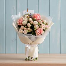 Букет цветов из:  Розы в Дергаево