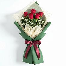 Букет цветов из:  Розы в Дергаево