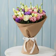 Букет цветов из:  Лизиантусы #REPLACE_PRED# Дергаево