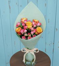 Букет цветов из:  Розы в Дергаево
