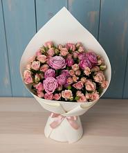 Букет цветов из:  Розы в Дергаево