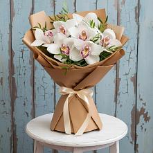 Букет цветов из:  Орхидеи и Розы #REPLACE_PRED# Дергаево